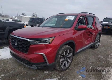 2025 Honda Pilot Touring from USA, damaged, VIN 5FNYG1H76SB114367
